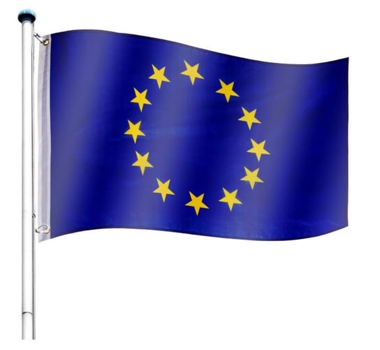 Maszt wraz z Flagą Unii Europejskiej - 650 cm FLAGMASTER
