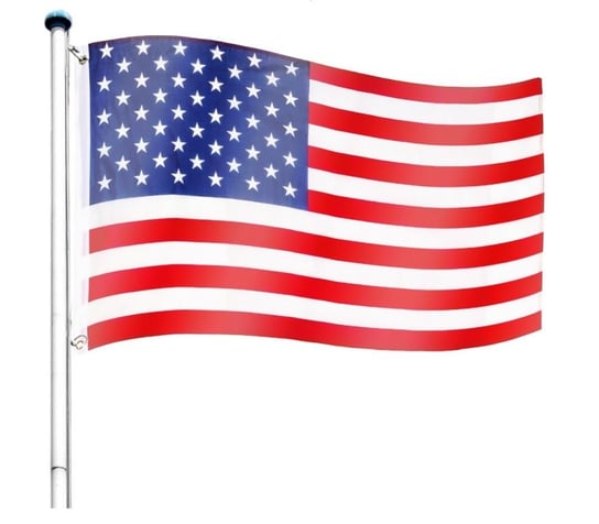Maszt wraz z Flagą USA - 650 cm FLAGMASTER
