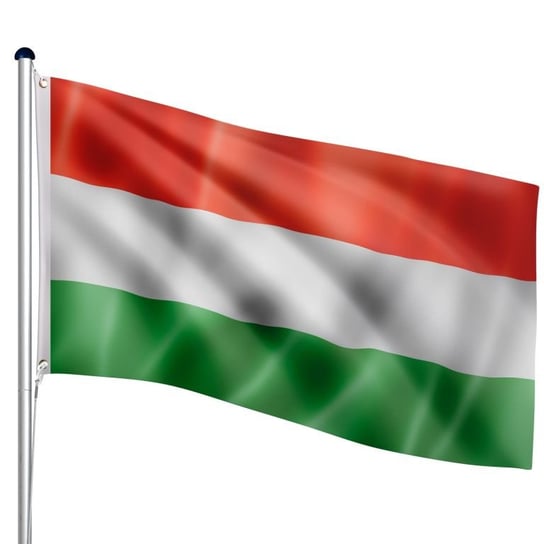 Maszt z flagą Węgier, 650 cm FLAGMASTER