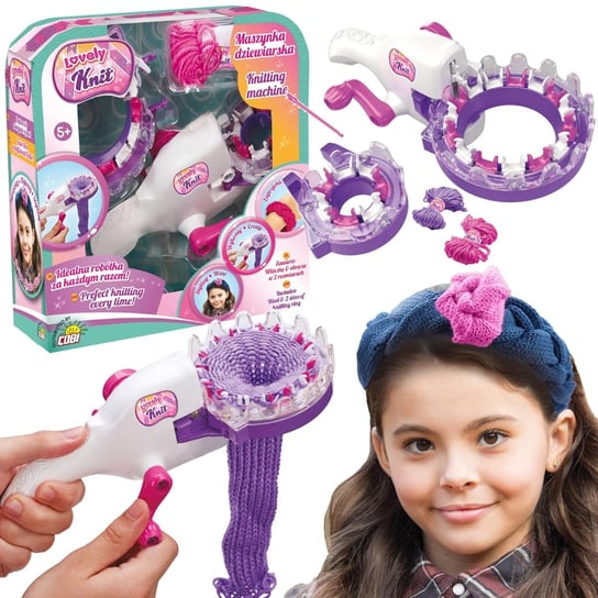 Maszynka do robienia ozdób bransoletek naszyjników dziewiarska Cobi Lovely Knit COBI