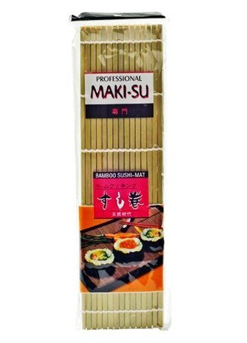 Mata bambusowa Maki-su do sushi 27x27cm, profesjonalna Heuschen & Schrouff