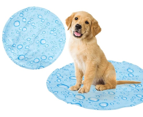 Mata chłodząca dla psa ASJ COMMERCE, niebieska, 45 cm ASJ Commerce