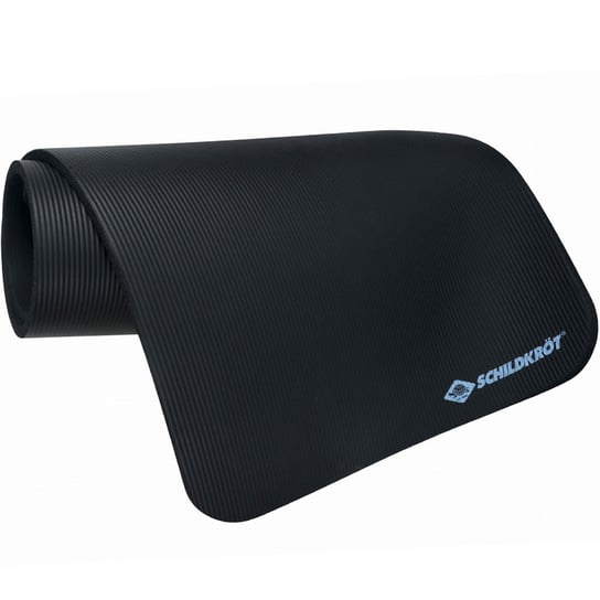 Mata do ćwiczeń Schildkrot Fitness Mat czarna 180x61x1,5 cm 960160 SCHILDKRÖT FITNESS