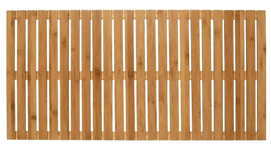 Mata łazienkowa, podest z drewna bambusowego BAMBUSA, 100 x 50 cm, kolor naturalny, Wenko Wenko