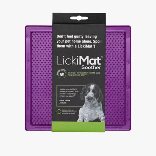 Mata LickiMat higiena jamy ustnej psa kota 20x20cm LickiMat