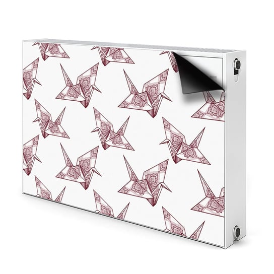 Mata magnetyczna na kaloryfer Ptaki origami 90x60, Bluedecor Bluedecor