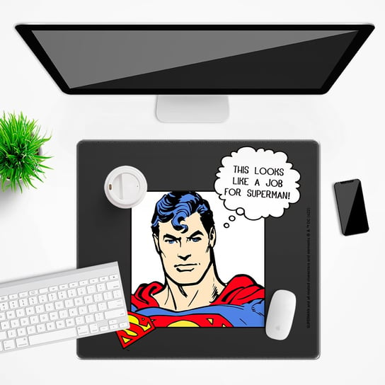 Mata na biurko DC Superman - 50x45 cm Kemis - House of Gadgets