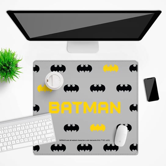 Mata na biurko DC wzór: Batman 203, 50x45cm Inna marka