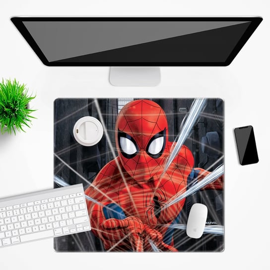 Mata na biurko Marvel Spider Man - 50x45 cm Kemis - House of Gadgets