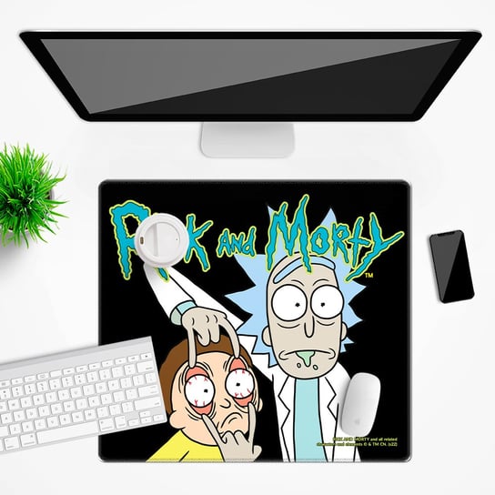 Mata na biurko Rick and Morty wzór: Rick i Morty 007, 50x45cm Inna marka