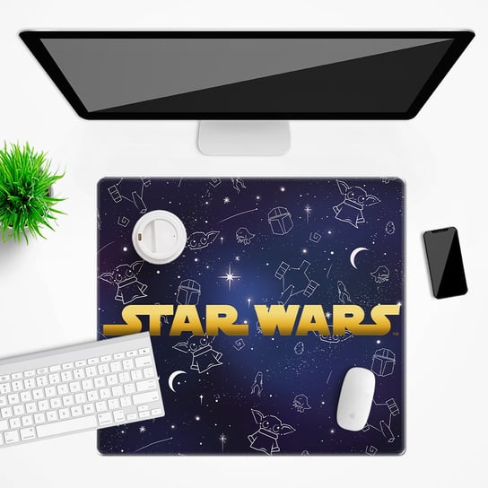 Mata na biurko Star Wars wzór: Baby Yoda 022, 50x45cm Inna marka