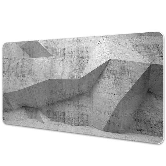 Mata ochronna na biurko Abstrakcja beton 90x45 cm Dywanomat