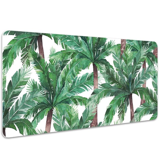 Mata ochronna na biurko Tropikalne palmy 100x50 cm, Dywanomat Dywanomat