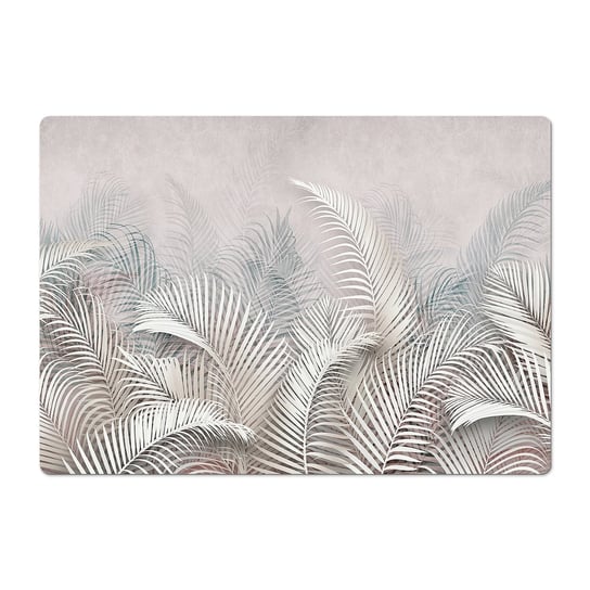 Mata ochronna nowoczesny Liście palmy roślinność, ArtprintCave ArtPrintCave