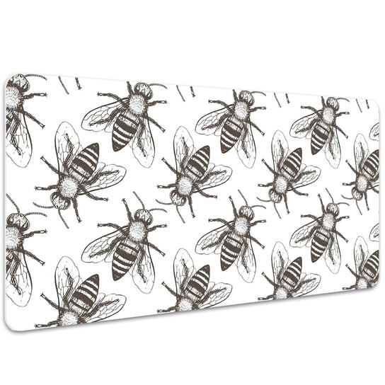 Mata ochronna z nadrukiem Pszczoły wzór 100x50 cm, Dywanomat Dywanomat