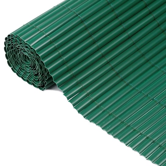 Mata ogrodzeniowa PVC 100x300cm zielona VidaXL vidaXL