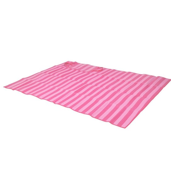 Mata plażowa 200 x 150 cm, kolor różowy ProBeach