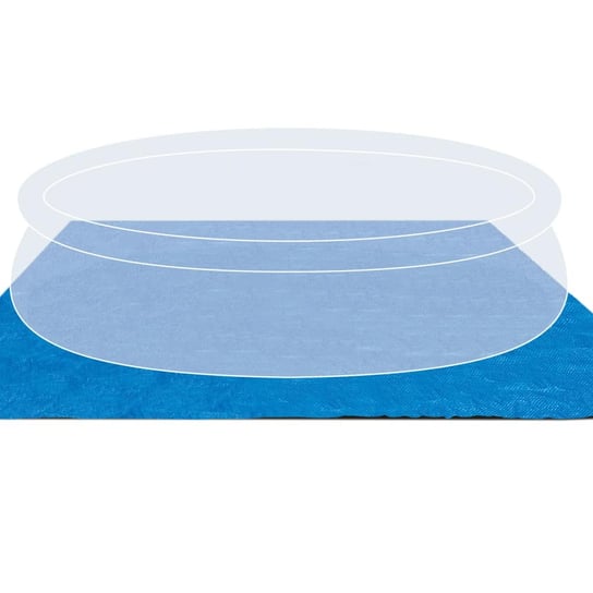 Mata pod basen MWGROUP, niebieska, 472x472 cm Intex