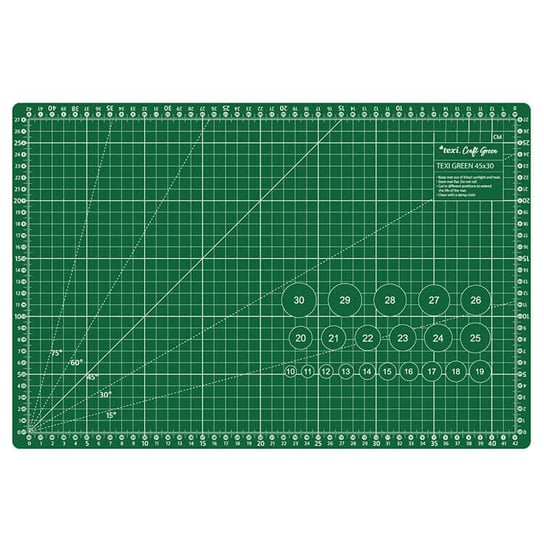 Mata samogojąca do cięcia 450x300x3mm (TEXI GREEN 45X30) Texi