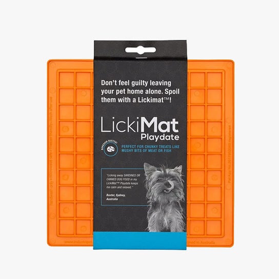 Mata spowalniająca jedzenie LickiMat dla psa kota 20 cm LickiMat