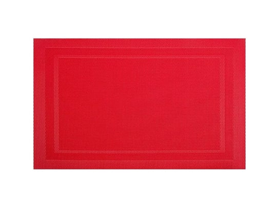 Mata stołowa AMBITION Fusion Fresh, czerwona, 30x45 cm Ambition