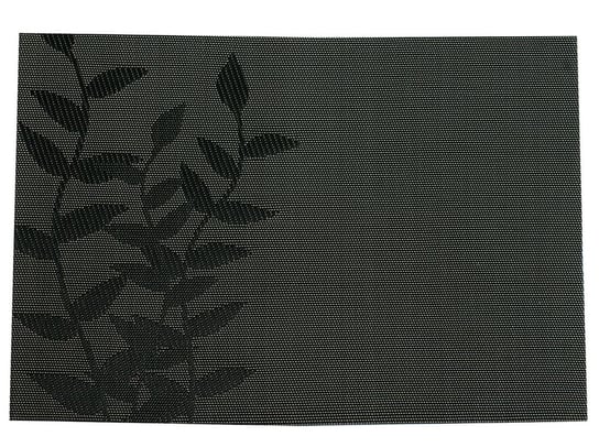 Mata stołowa Velvet PVC/PS 45 x 30 cm gałązka czarna AMBITION Ambition