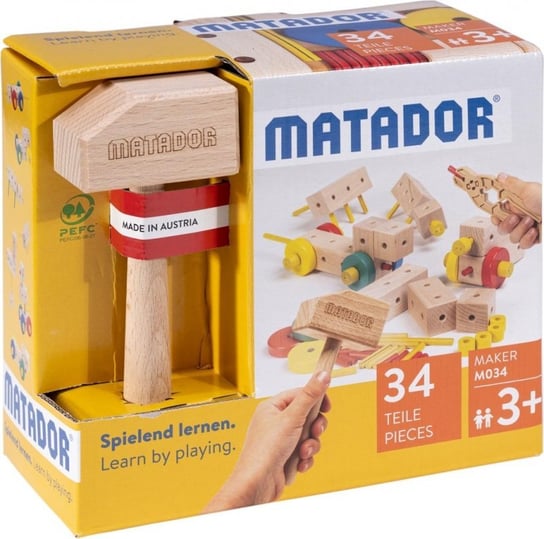 Matador Maker M034 - Drewniane Klocki 3+ Matador