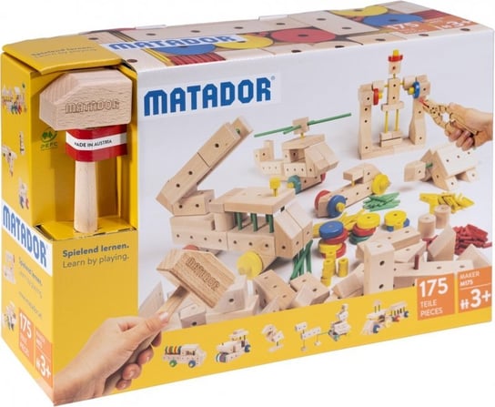 Matador Maker M175 - Konstrukcje Drewniane Od 3 Roku Życia Matador