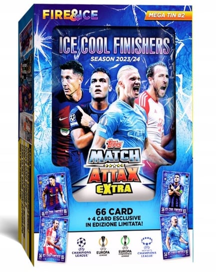 Match Attax Extra 2024 Duża Puszka Karty Piłkarskie Champions League #2 Ice Cool Finishers Topps