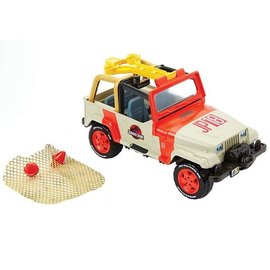 Match Box, Jurassic World, samochód Jeep z siatką, FNP46 Matchbox