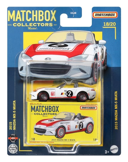 Matchbox, samochód kolekcjonerski, 2015 Mazda MX-5 Miata Matchbox