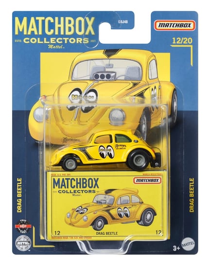 Matchbox, samochód kolekcjonerski, Drag Beetle Matchbox