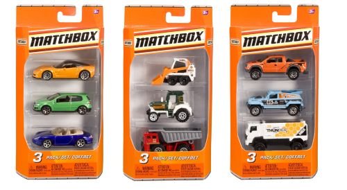 Matchbox, zestaw pojazdów Matchbox