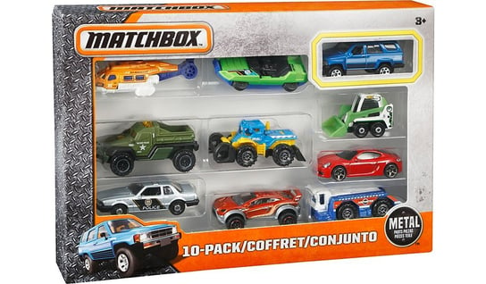 Matchbox, zestaw samochodzików, 10-pak Matchbox