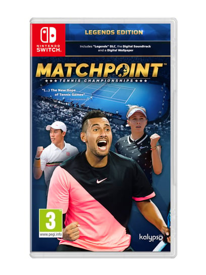 Matchpoint – Tennis Championships Legends Edition PL (NSW) Koch Media