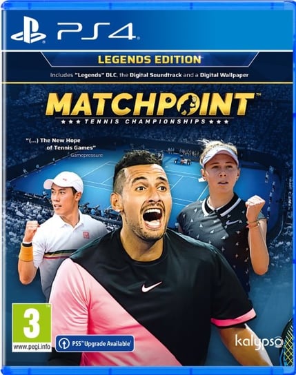 Matchpoint – Tennis Championships Legends Edition Pl, PS4 Koch Media