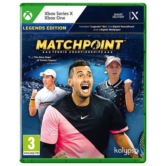 Matchpoint Tennis Championships, Xbox One, Xbox Series X Kalypso