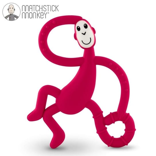 Matchstick Monke, gryzak masujący ze szczoteczką Dancing Red Matchstick Monkey