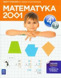 Matematyka 2001 4. Zeszyt ćwiczeń. Część 1. Szkoła podstawowa Chodnicki Jerzy, Dąbrowski Mirosław, Pfeiffer Agnieszka
