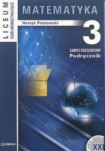 Matematyka 3 Pawłowski Henryk