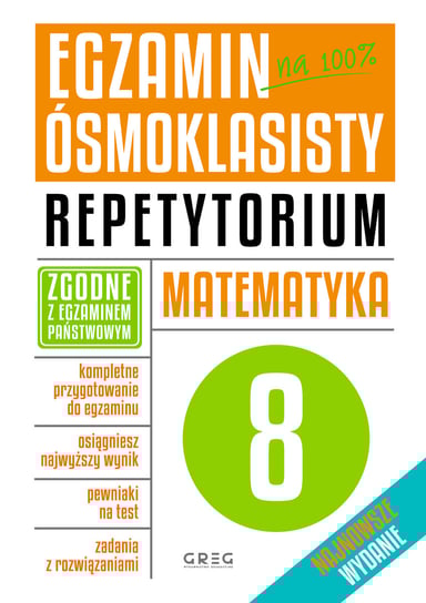 Matematyka. Egzamin ósmoklasisty. Repetytorium Andrzejczak Marlena