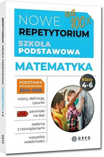 Matematyka. Nowe Repetytorium. Szkoła podstawowa. Klasa 4-6 - 2024-2026 Gancarczyk Roman