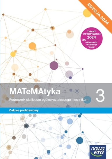 Matematyka. Podręcznik. Klasa 3. Zakres podstawowy. Liceum i technikum. Edycja 2024 Babiński Wojciech, Lech Chańko, Joanna Czarnowska, Janocha Grzegorz, Jolanta Wesołowska