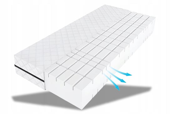 Materac 90x200 piankowy PEARLO Prestige PLUS średnio twardy 20 cm Materazzi