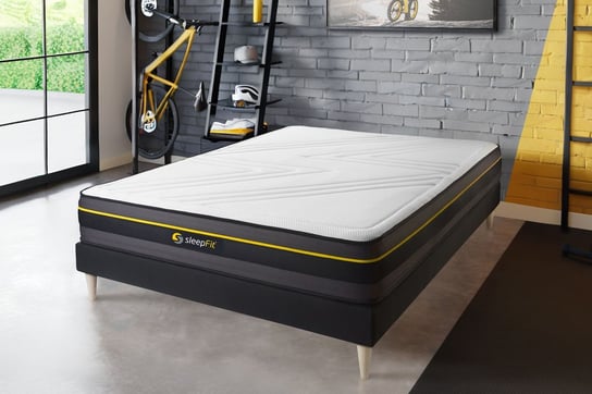 Materac Active 180X200Cm, Grubosc : 24 Cm, Pianka Z Pamiecia Ksztaltu , Wysoki, 5 Strefy Komfortu Sleepfit