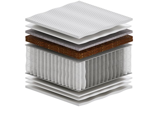 Materac kieszeniowy 125x225 cm Sennes Simona Multipocket H2/H4 Sennes