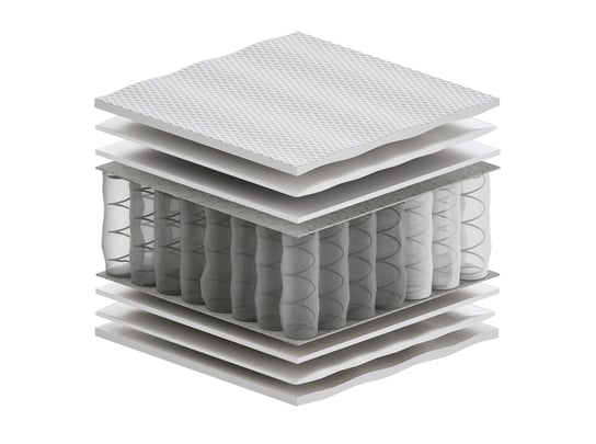 Materac kieszeniowy 140x165 cm Sennes Ema Mini H2 Sennes