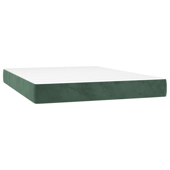 Materac kieszeniowy 140x200x20 cm, biało-zielony / AAALOE Inna marka