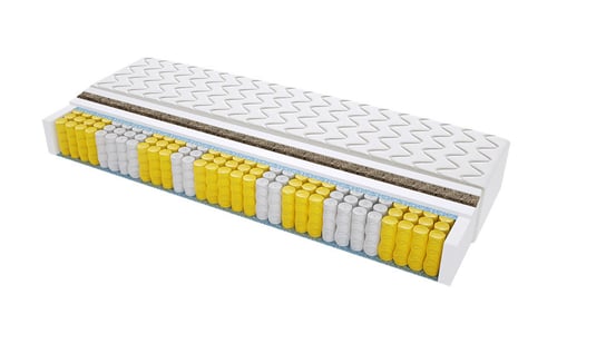 Materac kieszeniowy 165x225 cm Sweetsen Geneva Trawa Mini H3 Sweetsen