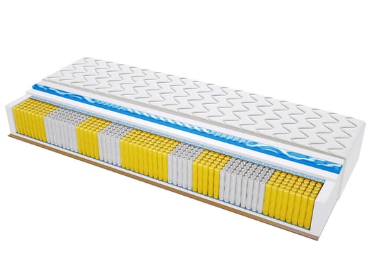 Materac kieszeniowy 80x200 cm Sweetsen Lizbona Multipocket Visco Molet H2/H4 Sweetsen